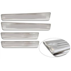 Sill trims for Ford Tourneo Courier 2023- | Stainless steel