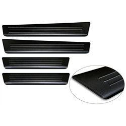 Sill trims for Ford Tourneo Courier 2023- | Black Stainless steel