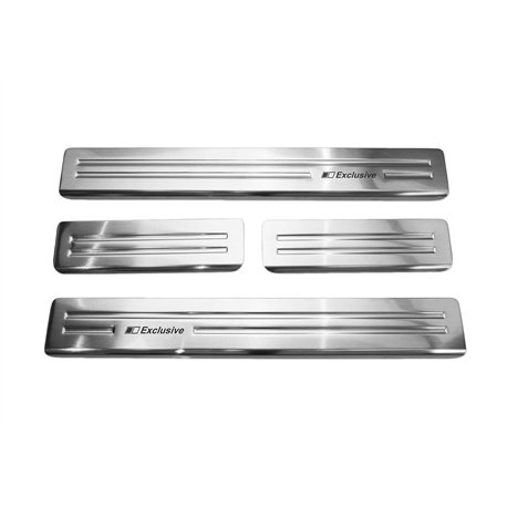 Sill trims for Mazda CX-5 2012-2017 Silver Stainless steel