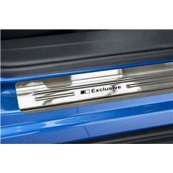 Sill trims for Mazda CX-3 2015-2022 | Silver Stainless steel