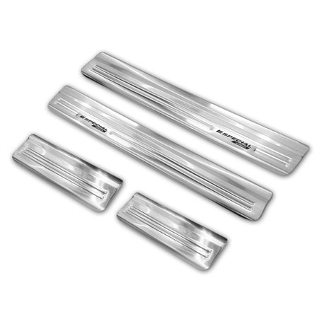 Sill trims for Mazda CX-5 2017-2024 | Silver Stainless steel