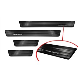 Sill trims for Mazda 3 Fastback Sedan 4D 2019- | Stainless steel