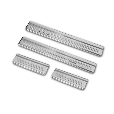 Sill trims for Mazda CX-5 2017-2024 | Silver Stainless steel