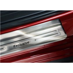 Listwy progowe do Mazda CX-5 2017-2024 | Srebrny Stal nierdzewna