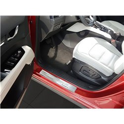 Listwy progowe do Mazda CX-5 2017-2024 | Srebrny Stal nierdzewna