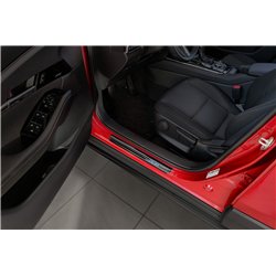 Listwy progowe do Mazda CX-30 2019- | Stal nierdzewna