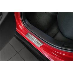 Listwy progowe do Mazda CX-30 2019- | Srebrny Stal nierdzewna