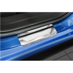 Listwy progowe do Mazda CX-3 2015-2022 | Srebrny Stal nierdzewna