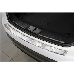 Rear bumper trim for Jaguar F-Pace 2016- | Silver Stainless steel