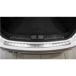 Rear bumper trim for Jaguar F-Pace 2016- | Silver Stainless steel