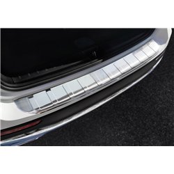 Rear bumper trim for Mercedes GLB 2019- | Silver Stainless steel