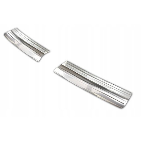 Rear bumper trim for KIA Soul EV 2014-2019 | Stainless steel