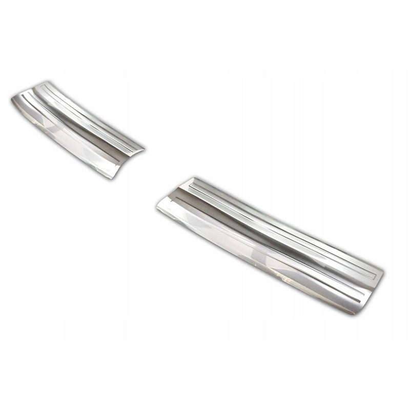 Rear bumper trim for KIA Soul EV 2014-2019 | Stainless steel