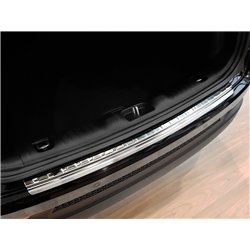 Rear bumper trim for Jeep Compass 2017- Silver Stainless steel