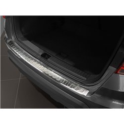 Rear bumper trim for SEAT Arona 2017- | Silver Stainless steel