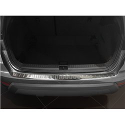 Rear bumper trim for SEAT Arona 2017- | Silver Stainless steel