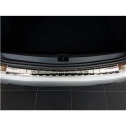 Listwa tylnego zderzaka do Dacia Duster 2018-2024 Stal nierdzewna