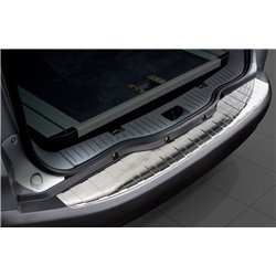 Rear bumper trim for Ford S-Max 2006-2015 Silver Stainless steel