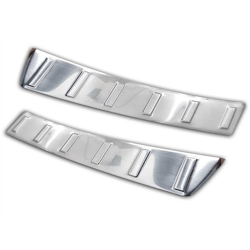 Rear bumper trim for Volvo XC40 2018- Silver Stainless steel