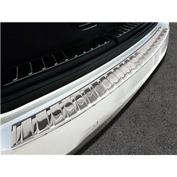 Rear bumper trim for BMW X3 M PRE-FL 2019-2021 | Stainless steel