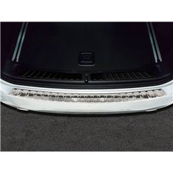 Rear bumper trim for BMW X3 2017-2024 | Silver Stainless steel