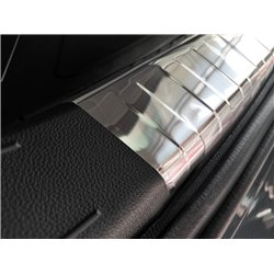 Inner boot trim for CUPRA Ateca 2018- Silver Stainless steel