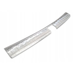 Inner boot trim for SEAT Ateca 2016- Silver Stainless steel