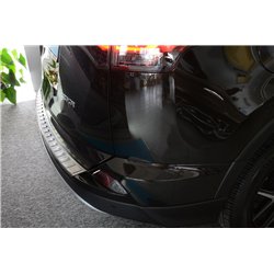 Rear bumper trim for Toyota RAV4 FL 2016-2018 | Stainless steel