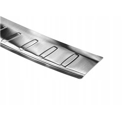 Rear bumper trim for Opel Zafira 2012-2019 | Stainless steel