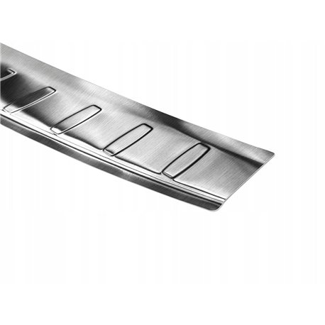 Rear bumper trim for Opel Zafira 2012-2019 | Stainless steel