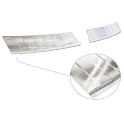 Rear bumper trim for Opel Mokka 2021- | Silver Stainless steel