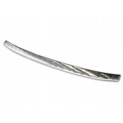 Rear bumper trim for BMW X4 PRE-FL 2018-2021 | Stainless steel