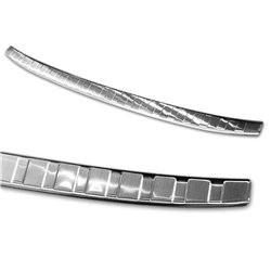 Rear bumper trim for BMW X4 PRE-FL 2018-2021 | Stainless steel