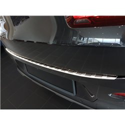 Rear bumper trim for BMW X4 PRE-FL 2018-2021 | Stainless steel