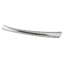 Rear bumper trim for Suzuki Across 2020- Silver Stainless steel