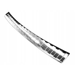 Rear bumper trim for Mercedes B-Class 2019- | Stainless steel