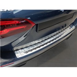 Rear bumper trim for Mercedes B-Class 2019- | Stainless steel