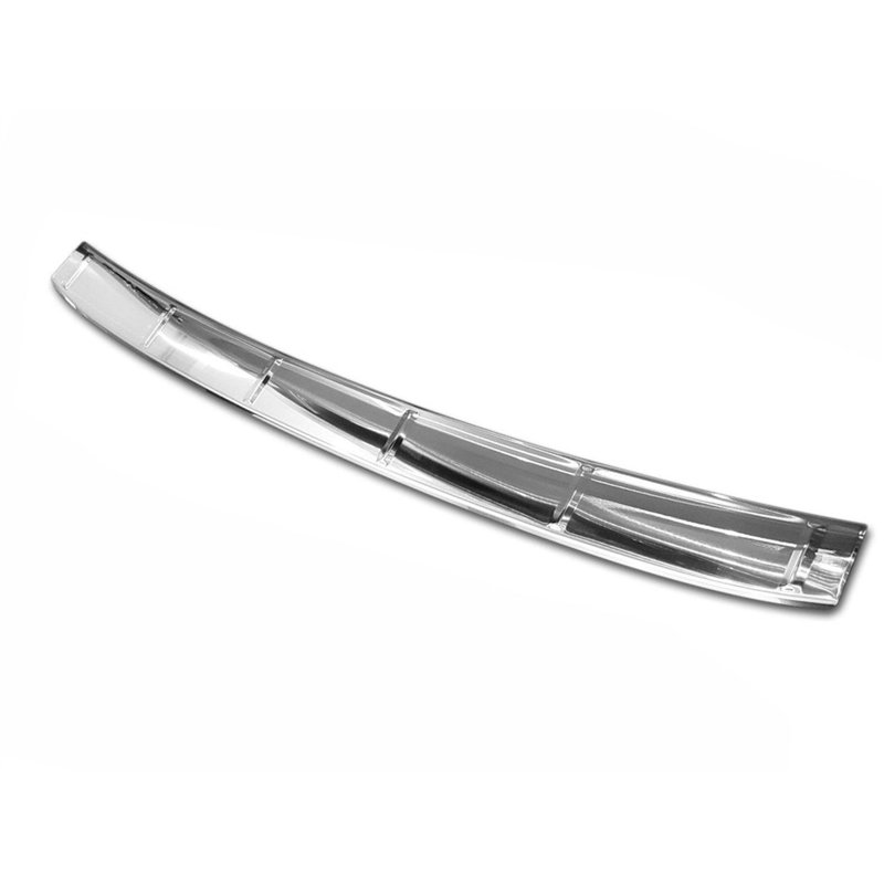 Rear bumper trim for BMW X1 2015-2022 | Silver Stainless steel
