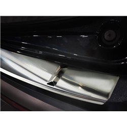 Rear bumper trim for Alfa Romeo Stelvio 2017- | Stainless steel