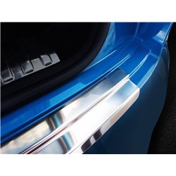 Rear bumper trim for Audi E-Tron 2019- | Silver Stainless steel