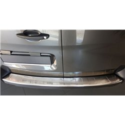 Rear bumper trim for Peugeot Traveller 2016- Stainless steel