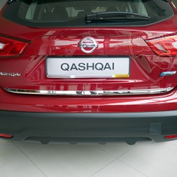 Tail gate hath strip for Nissan Qashqai II 2014-2017 Chrome