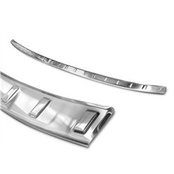 Rear bumper trim for Mazda CX-30 2019- | Silver Stainless steel