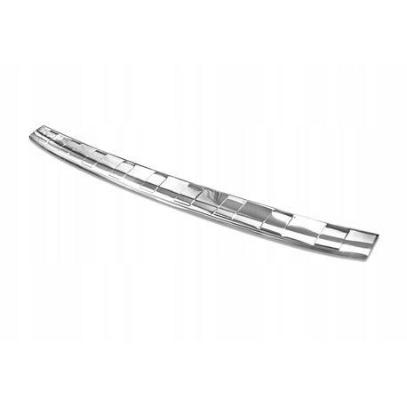 Rear bumper trim for KIA Sportage FL 2018-2021 | Stainless steel