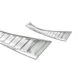 Rear bumper trim for Mitsubishi ASX FL 2019-2021 Stainless steel