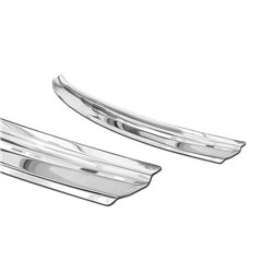 Rear bumper trim for KIA XCeed 2019- | Silver Stainless steel