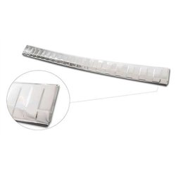 Rear bumper trim for Mercedes GLS 2019- | Silver Stainless steel