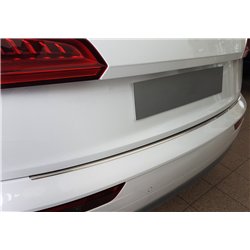 Rear bumper trim for Audi Q5 2017-2024 Silver Stainless steel