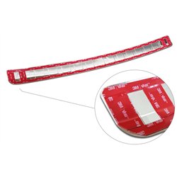 Rear bumper trim for Mercedes GLA 2020- | Silver Stainless steel