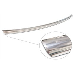 Rear bumper trim for Audi Q2 FL 2020- | Silver Stainless steel
